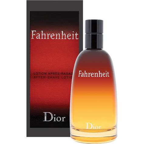 christian dior fahrenheit after shave.